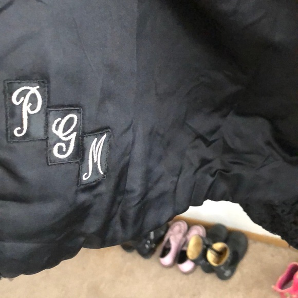 Vintage short evening coat with fur collar - Picture 2 of 7